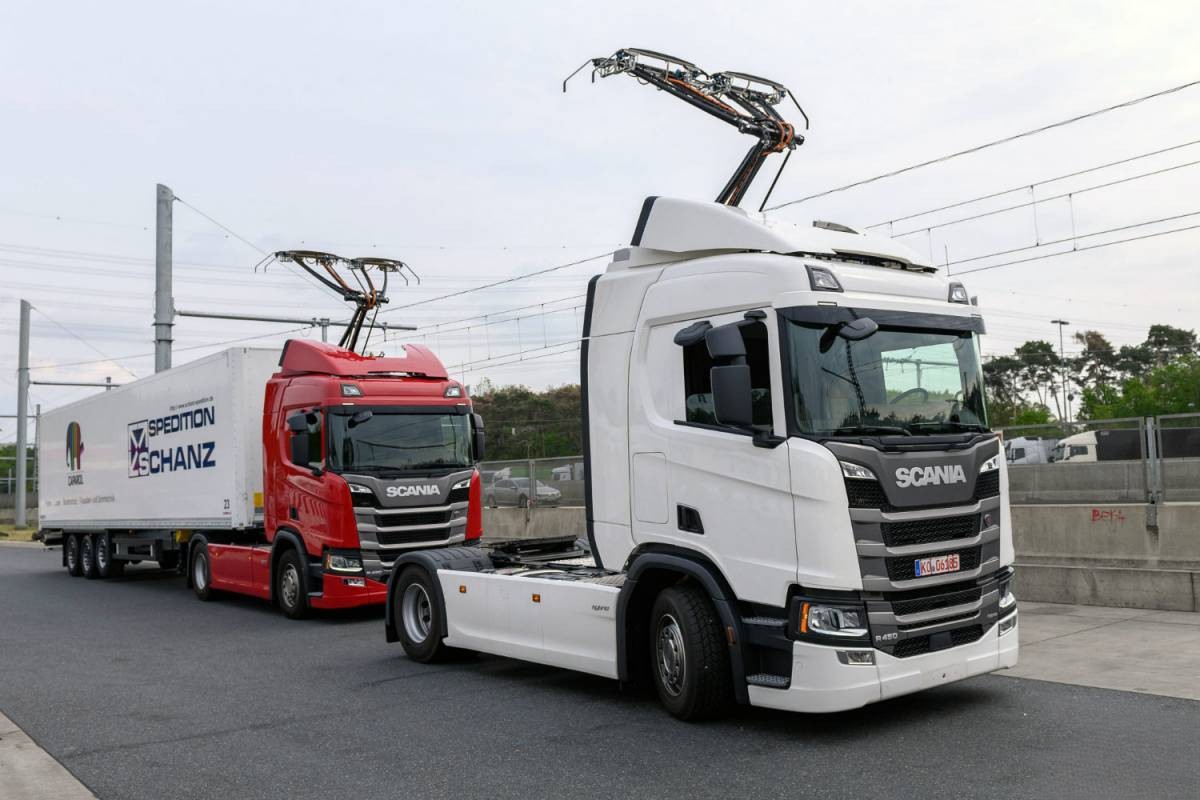 Denna åtgärd gäller elektriska lastbilar.