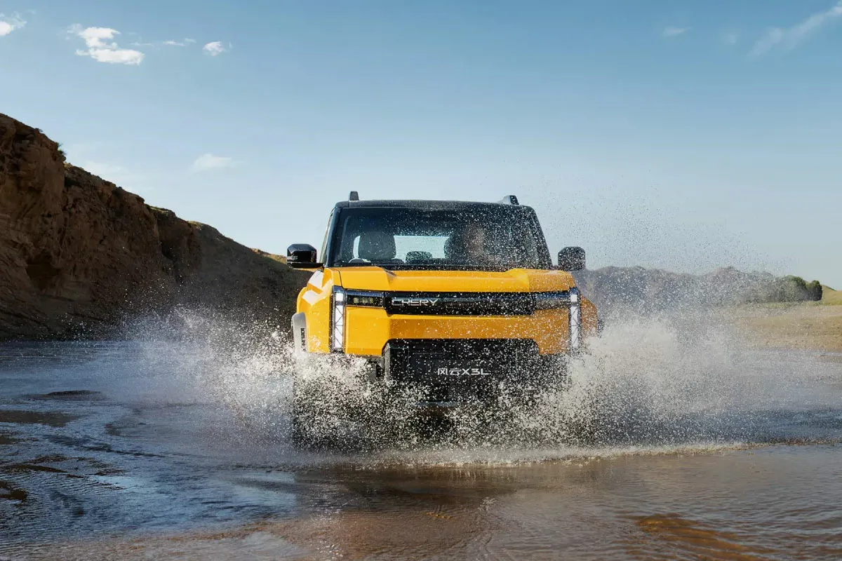 Reklam för körsbärs bil.