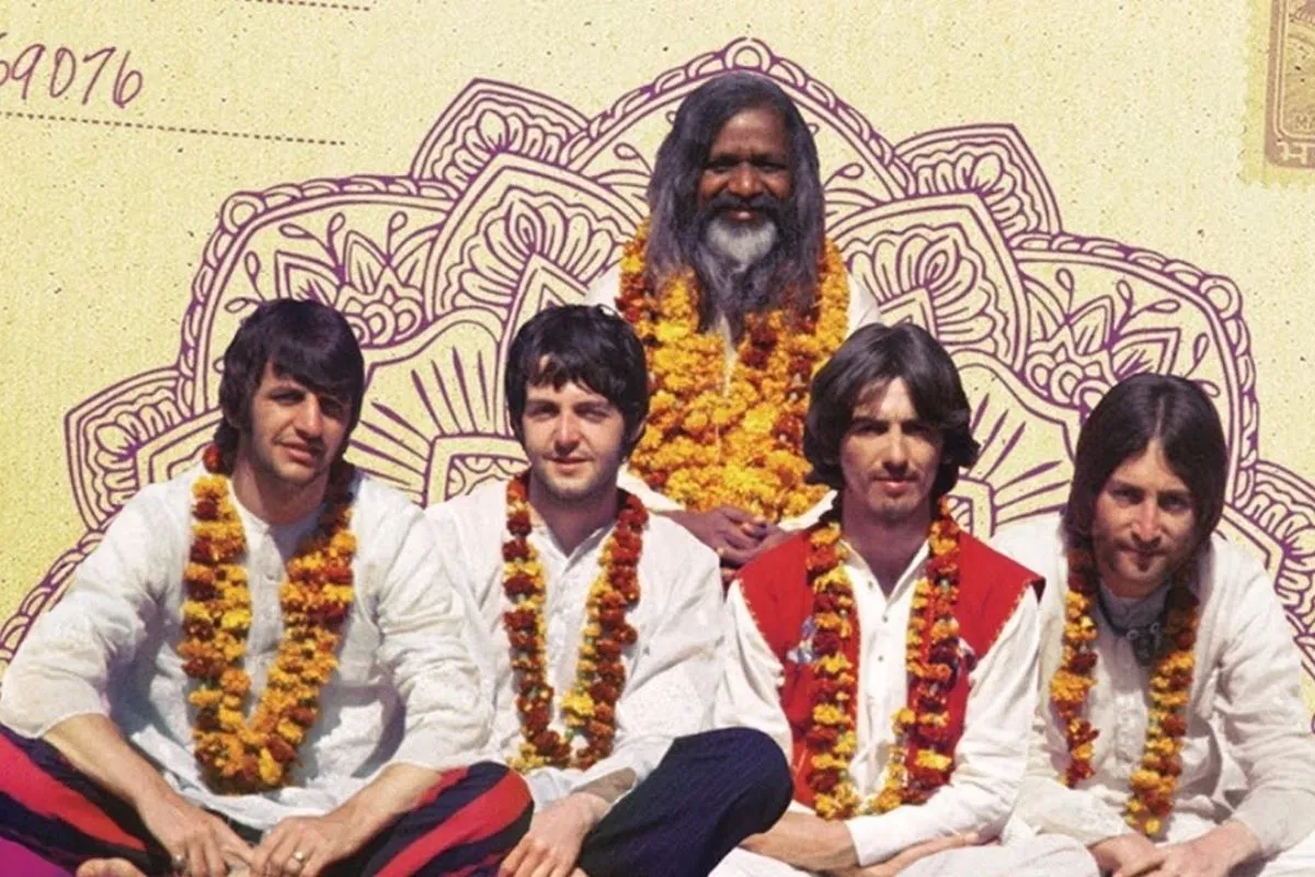 Beatles var i Indien.