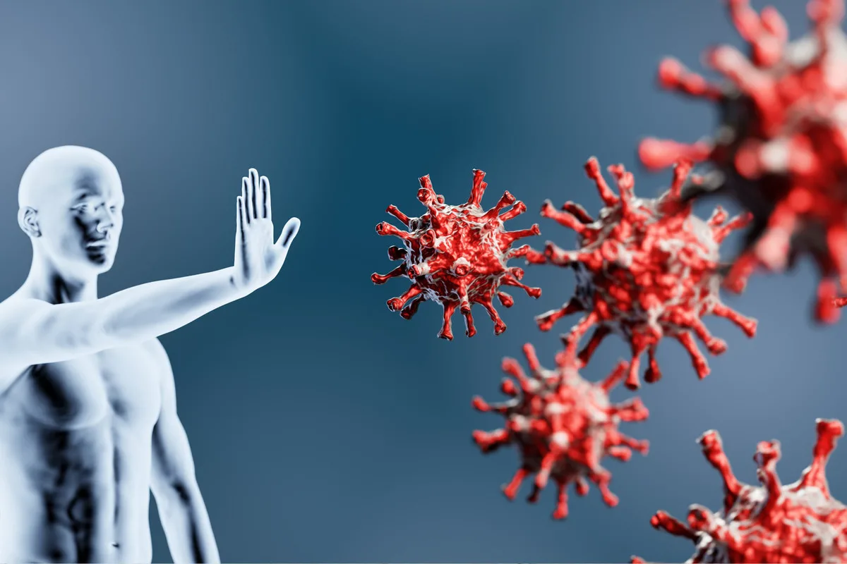 Människans immun mot infektioner.