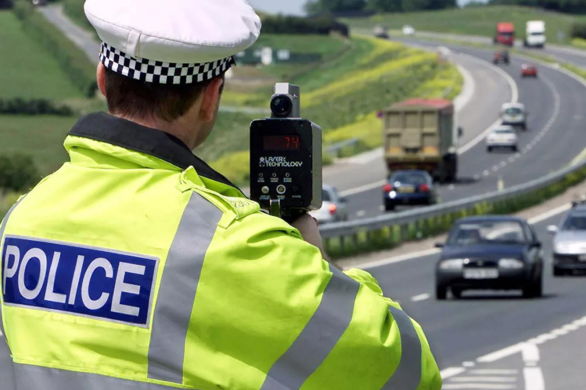 Polisen blev chockad över att cykeln accelererade så snabbt.