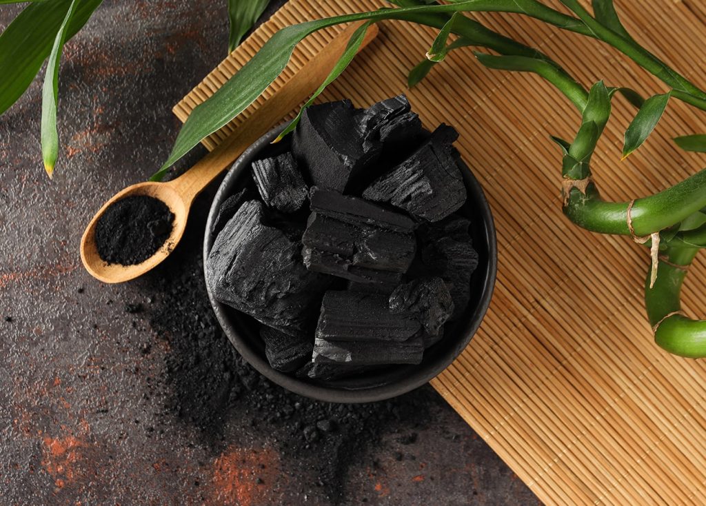 Bambu-kol är ett bra alternativ.