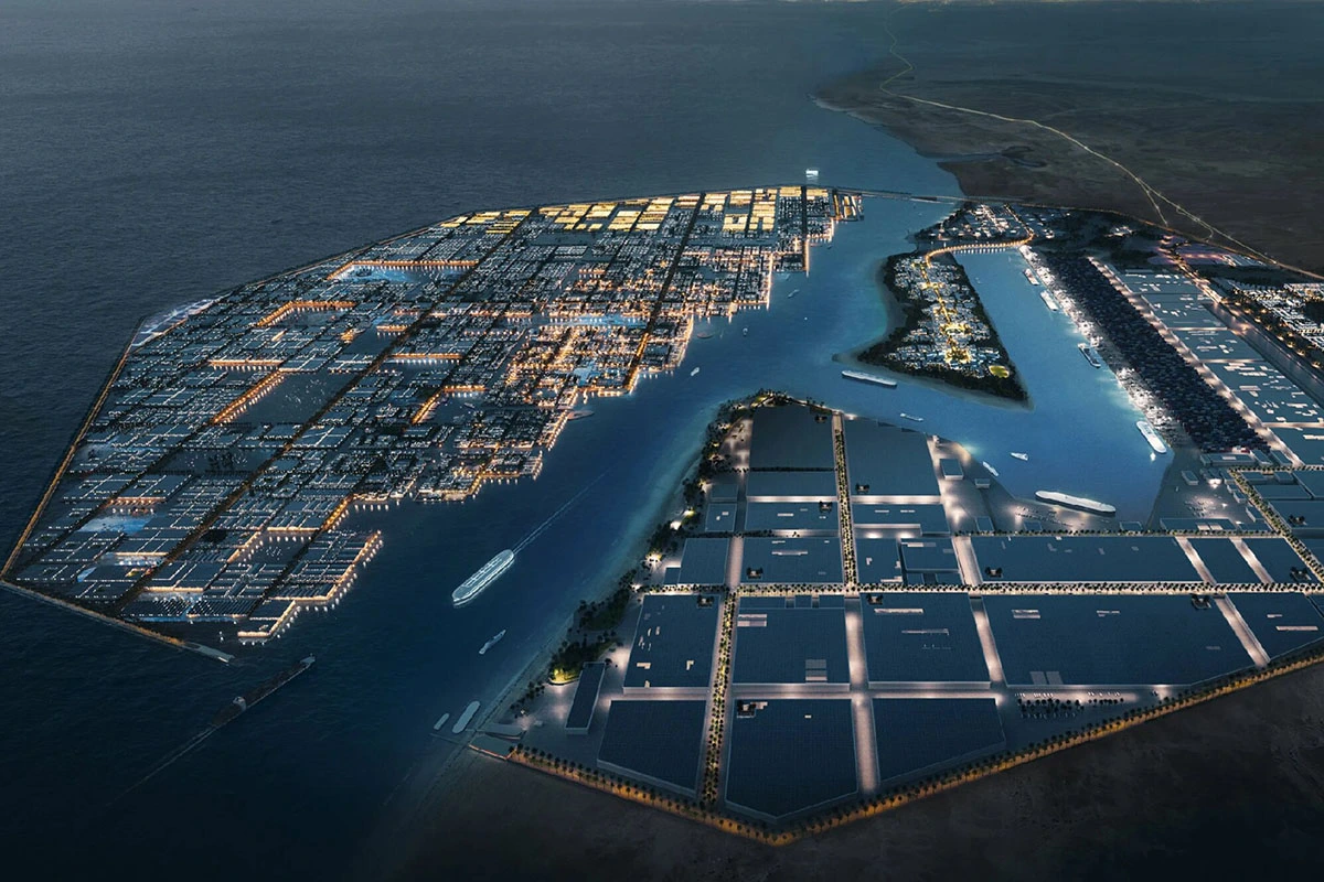 Megastads projektet Neom.