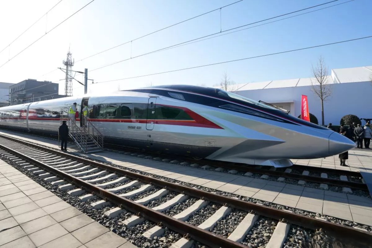 Världens snabbaste tåg kommer att finnas i Kina.