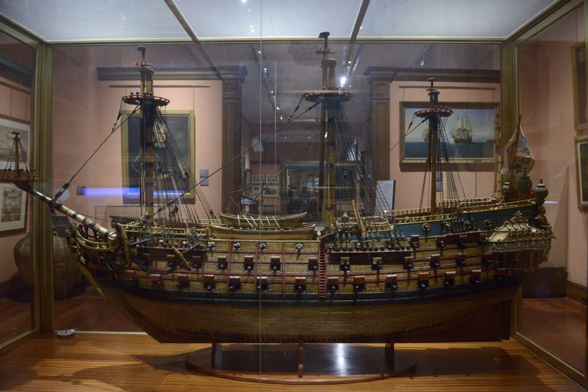 Så här såg det legendariska skeppet ungefär ut.