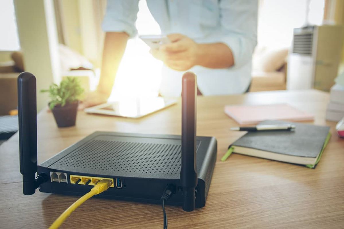 En internetrouter är också en källa till elförbrukning i standby-läge.