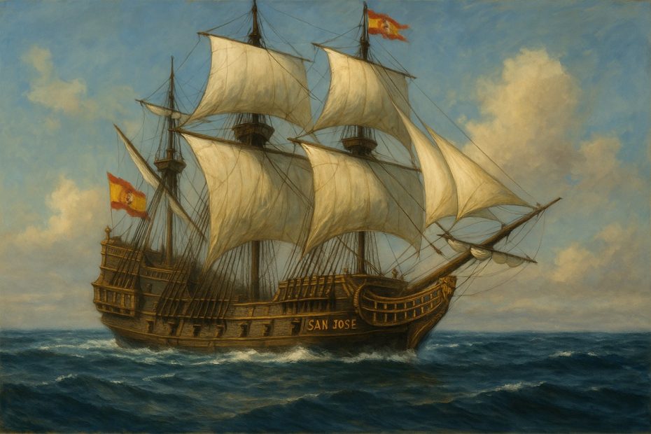 Det legendariska fartyg San José.