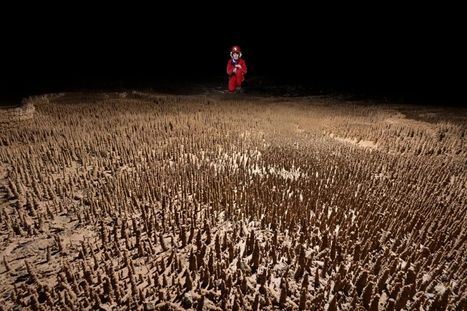 Trabuc-grotta ligger i Frankrike.