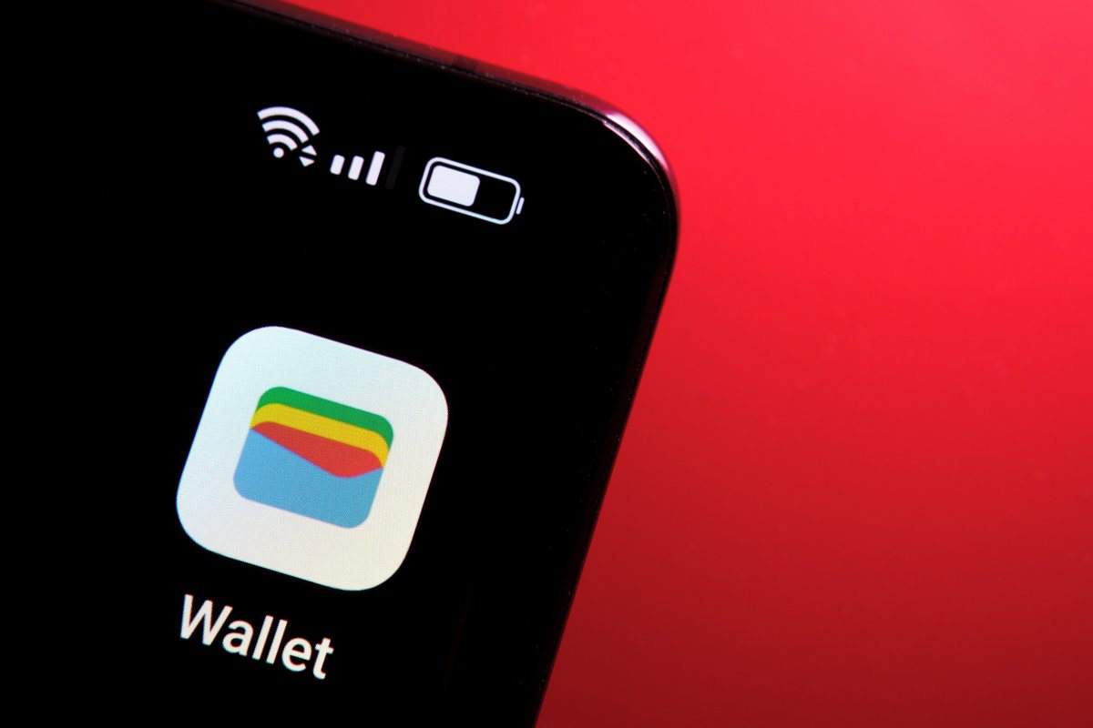 Google Wallet-appen på din smartphone.